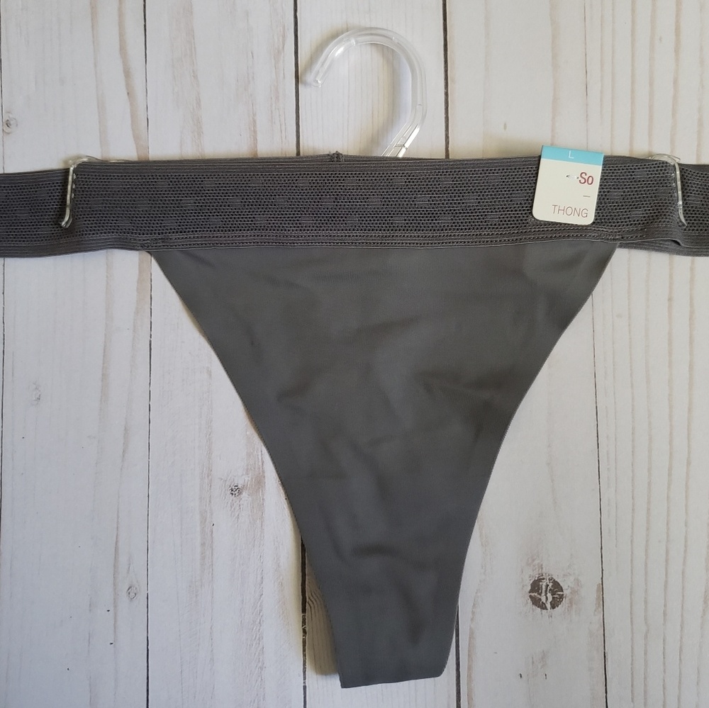 SO Juniors Sateen Thong Size Large